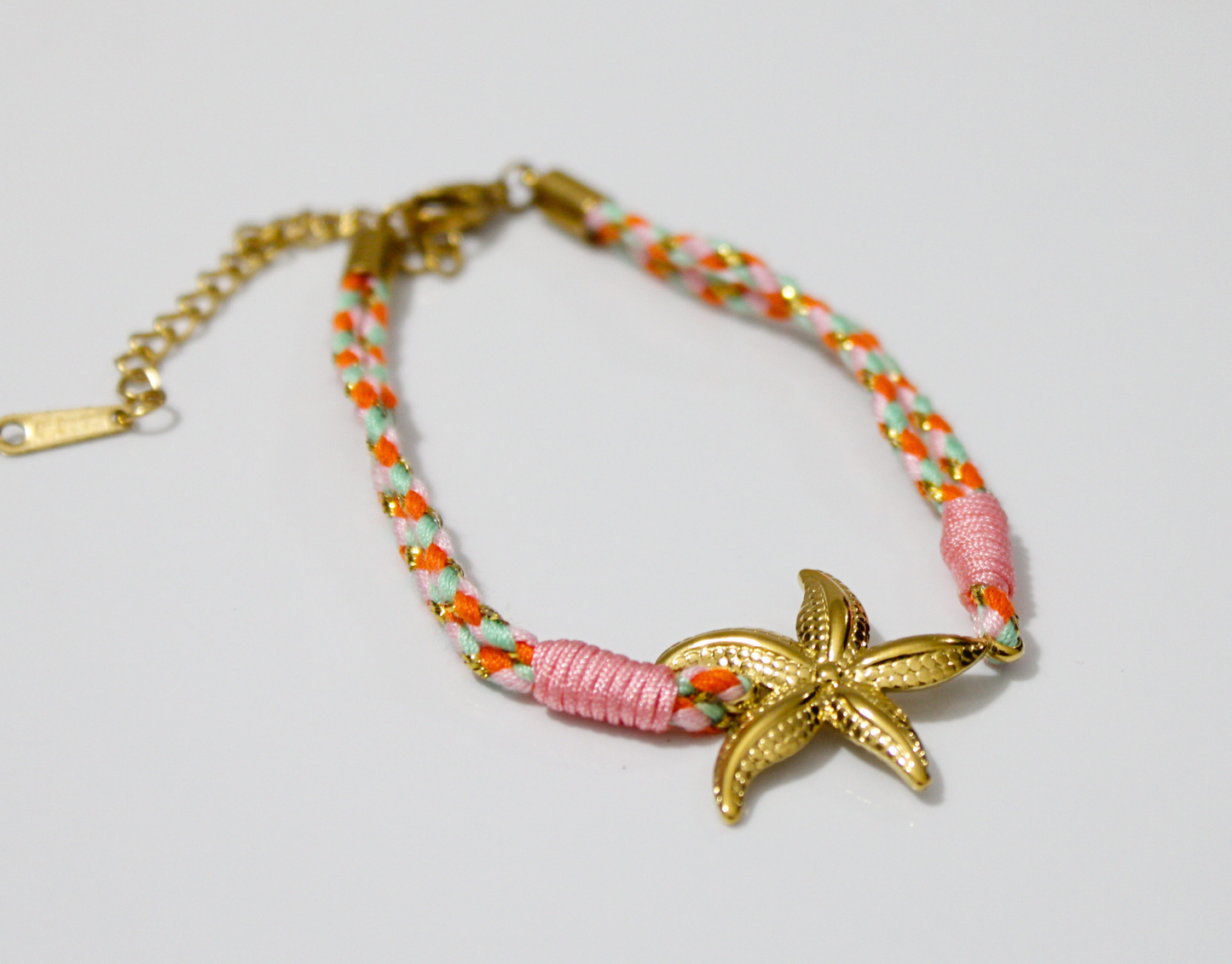 Tobillera Aluna rosa