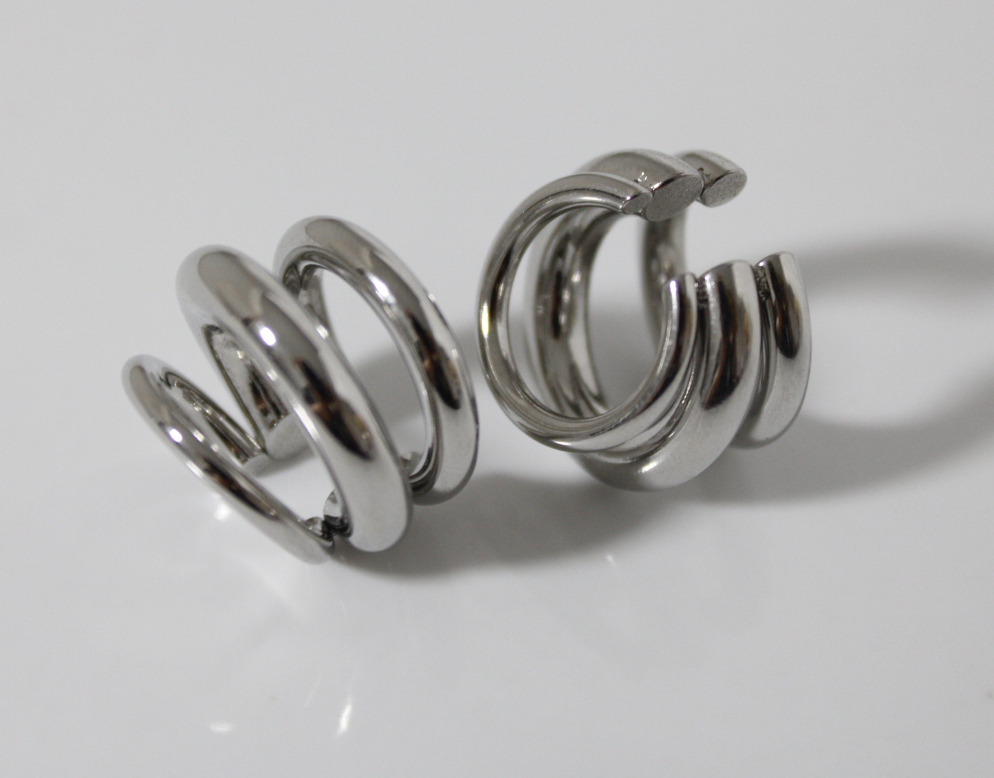 Ear Cuff Cath plateados