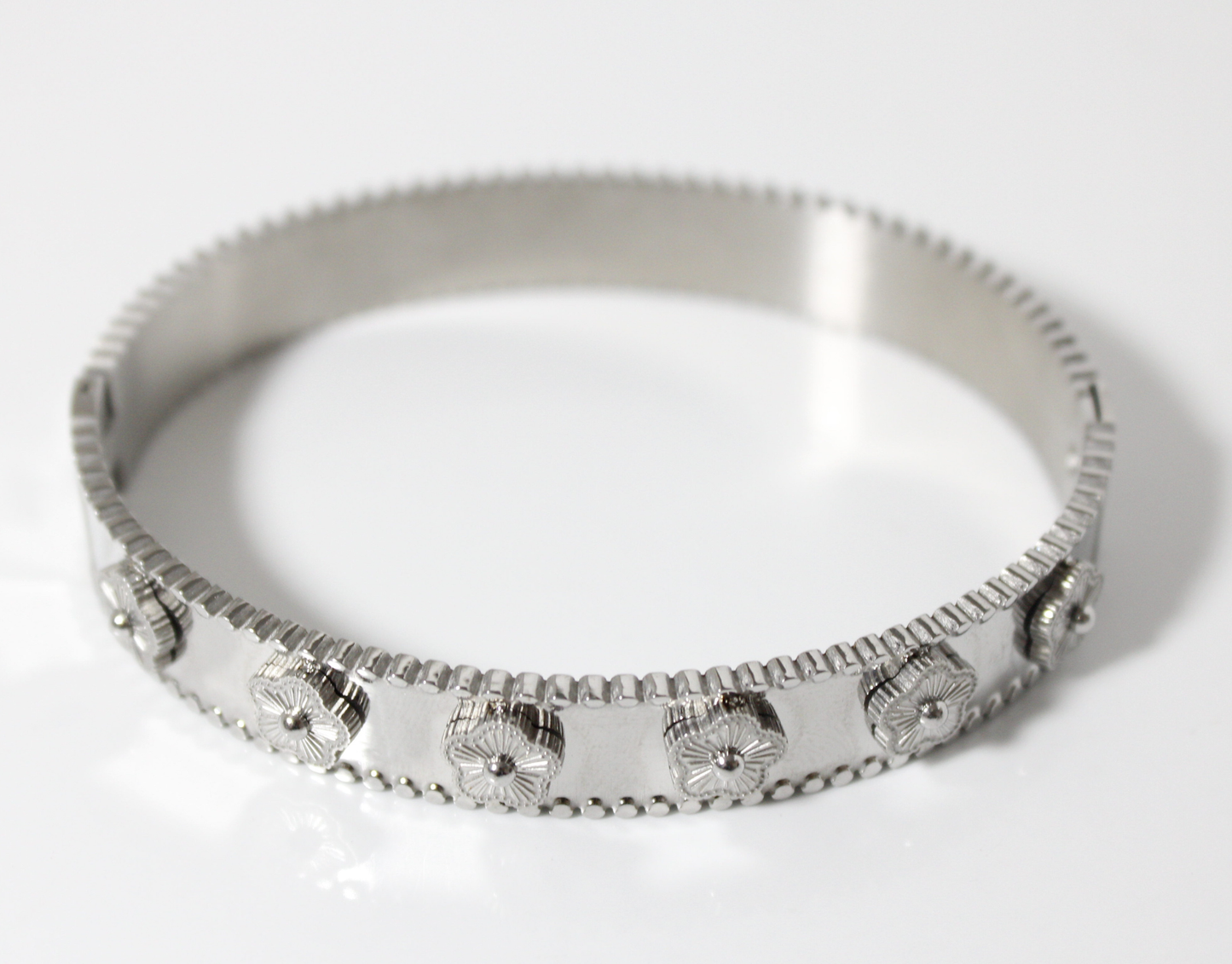 Brazalete Phina plateada