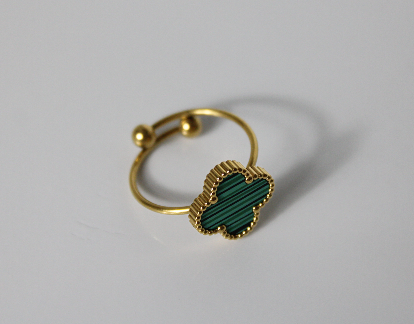 Anillo Maud verde