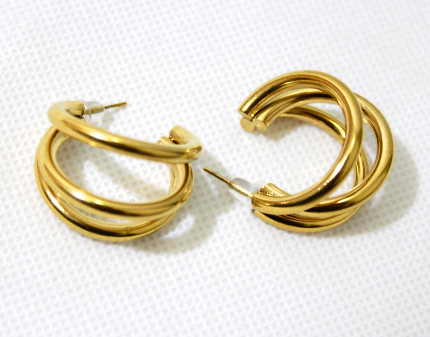 Aretes Febe dorados