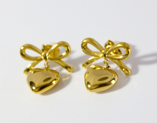 Aretes Affetto dorados