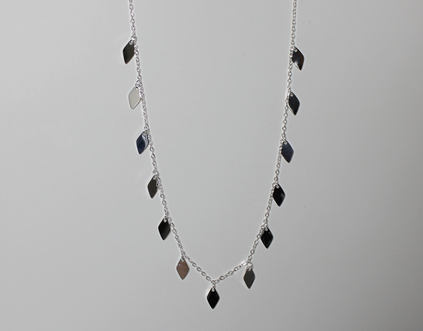 Collar Isolde plateado