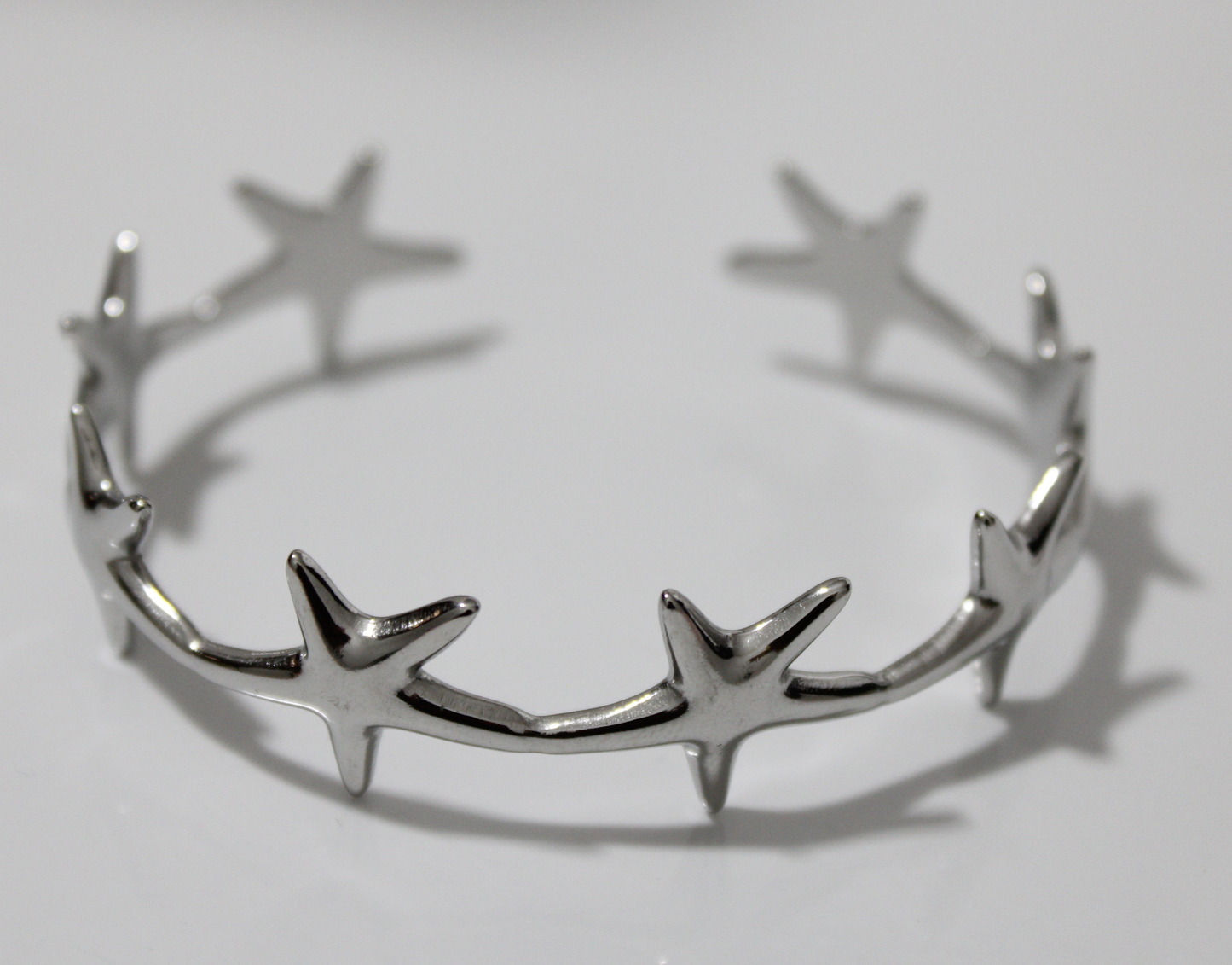 Brazalete Náyade plateado