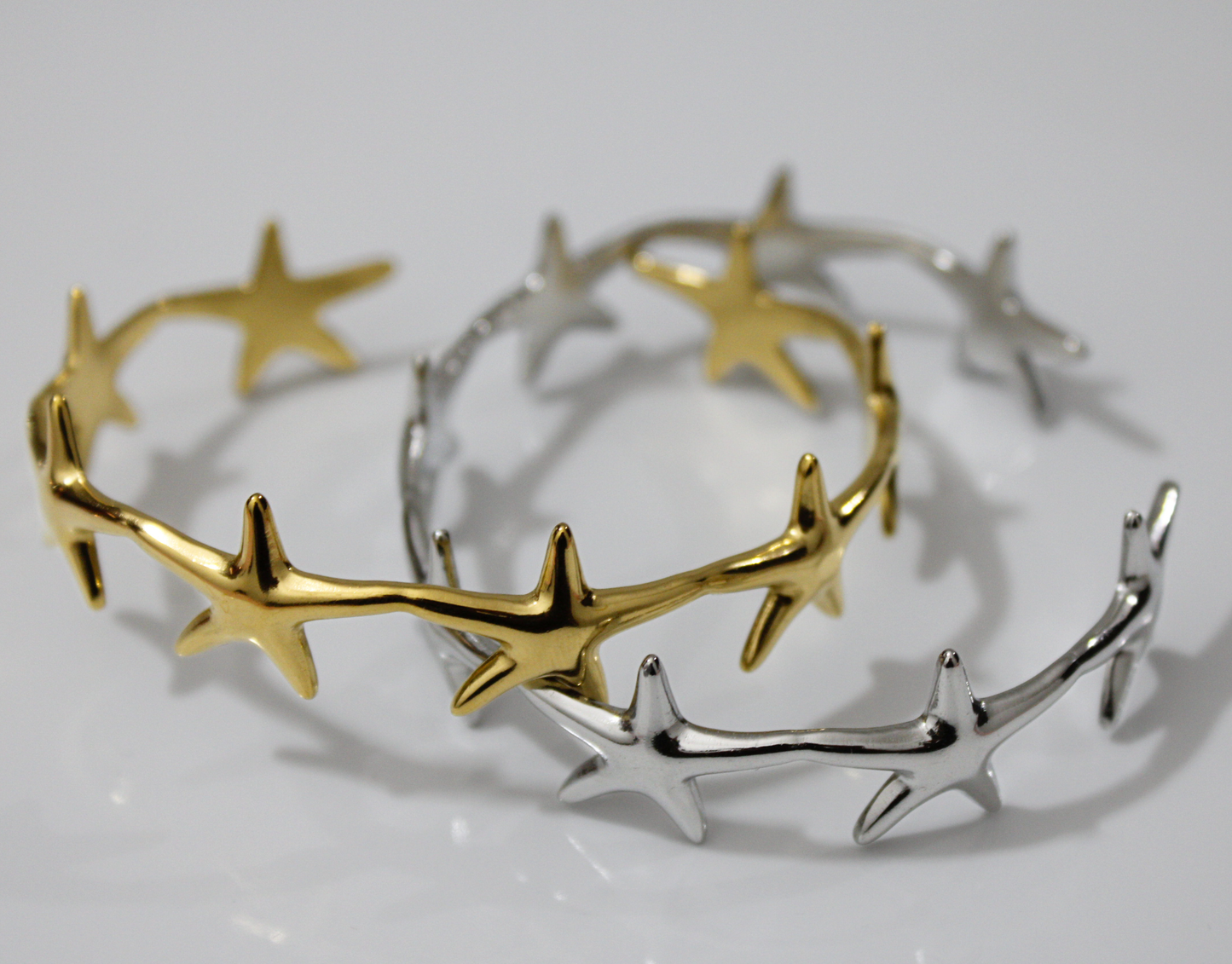 Brazalete Náyade dorado