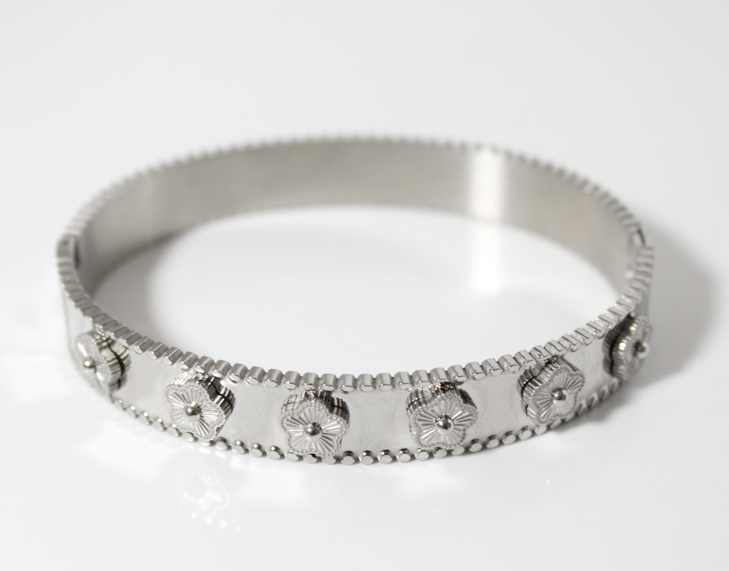 Brazalete Phina plateada