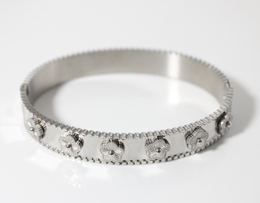 Brazalete Phina plateada