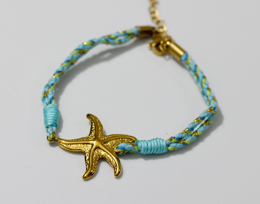 Tobillera Aluna azul