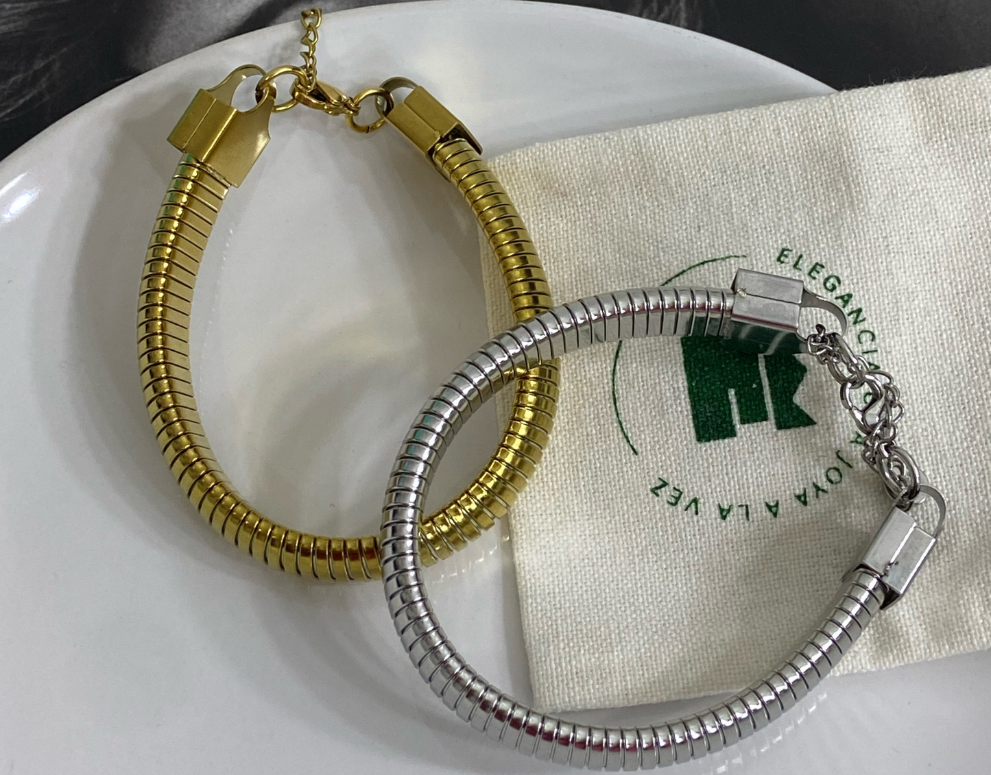 Pulsera Cleo plateada