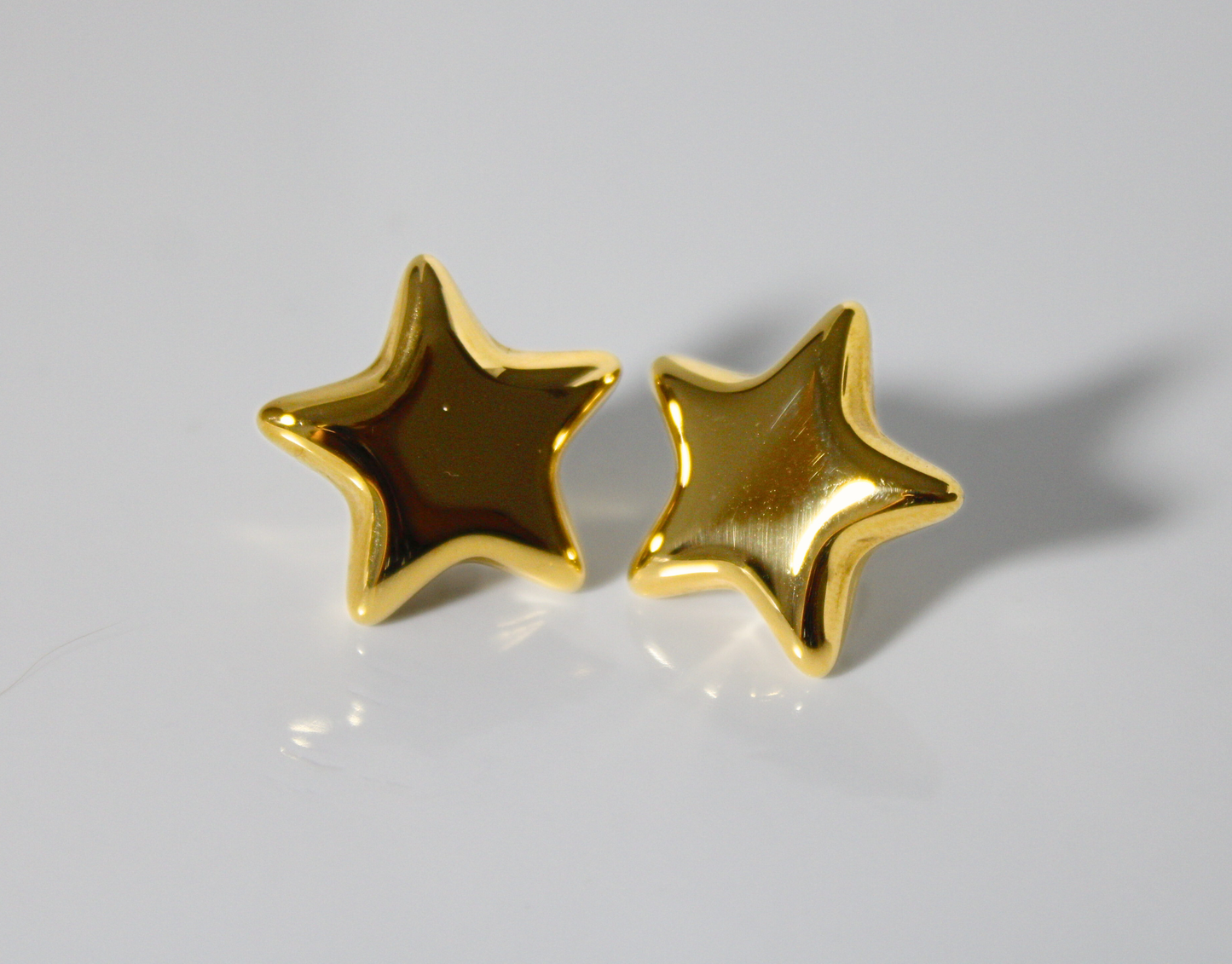 Aretes Estela dorados