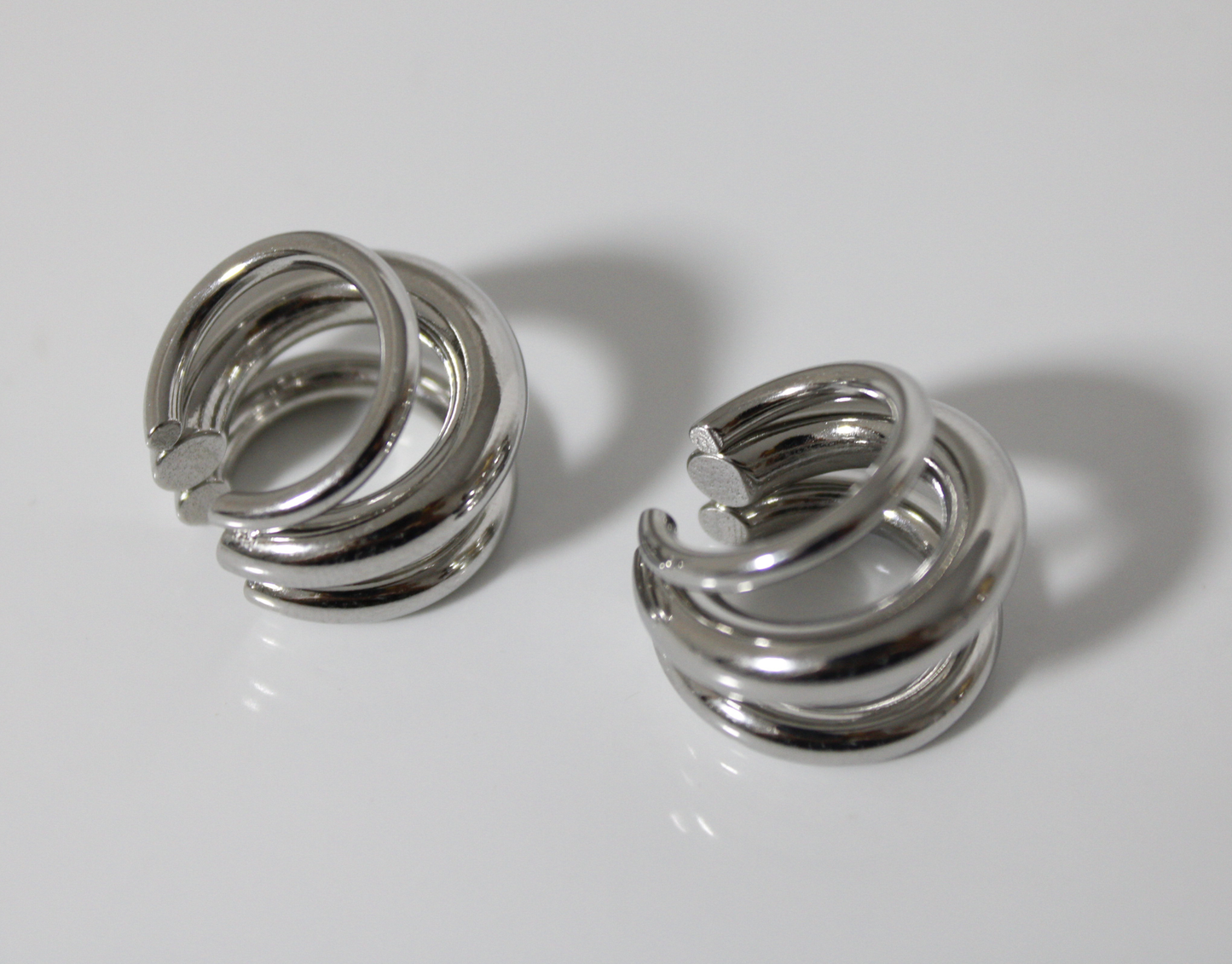 Ear Cuff Cath plateados