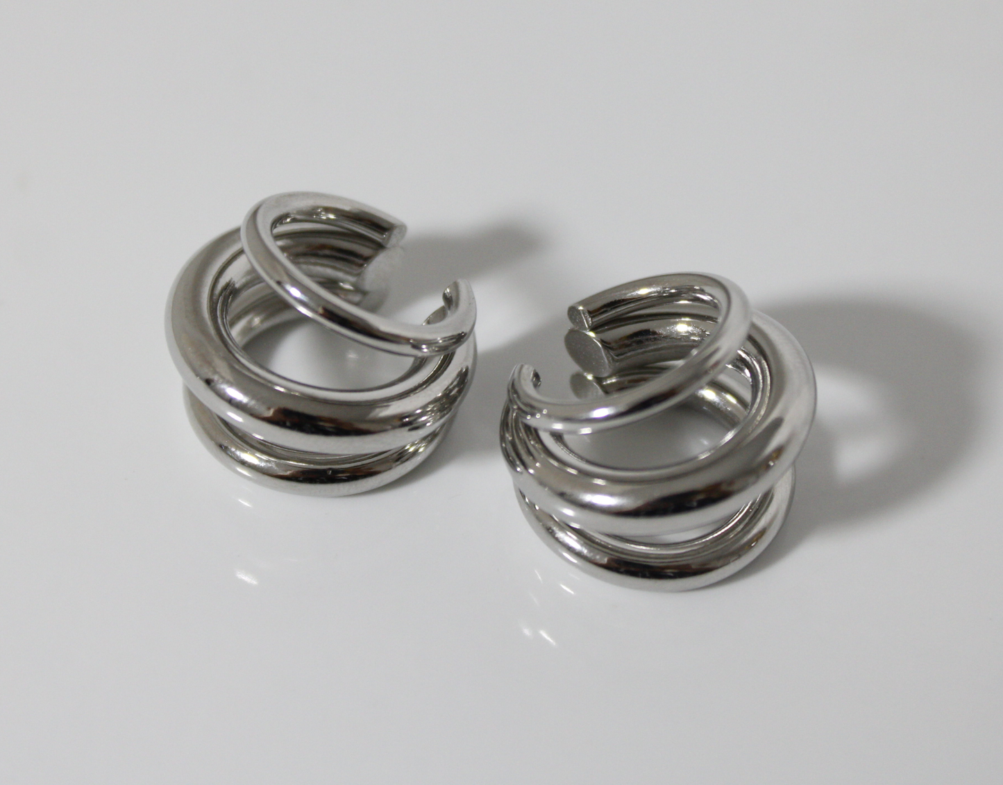 Ear Cuff Cath plateados