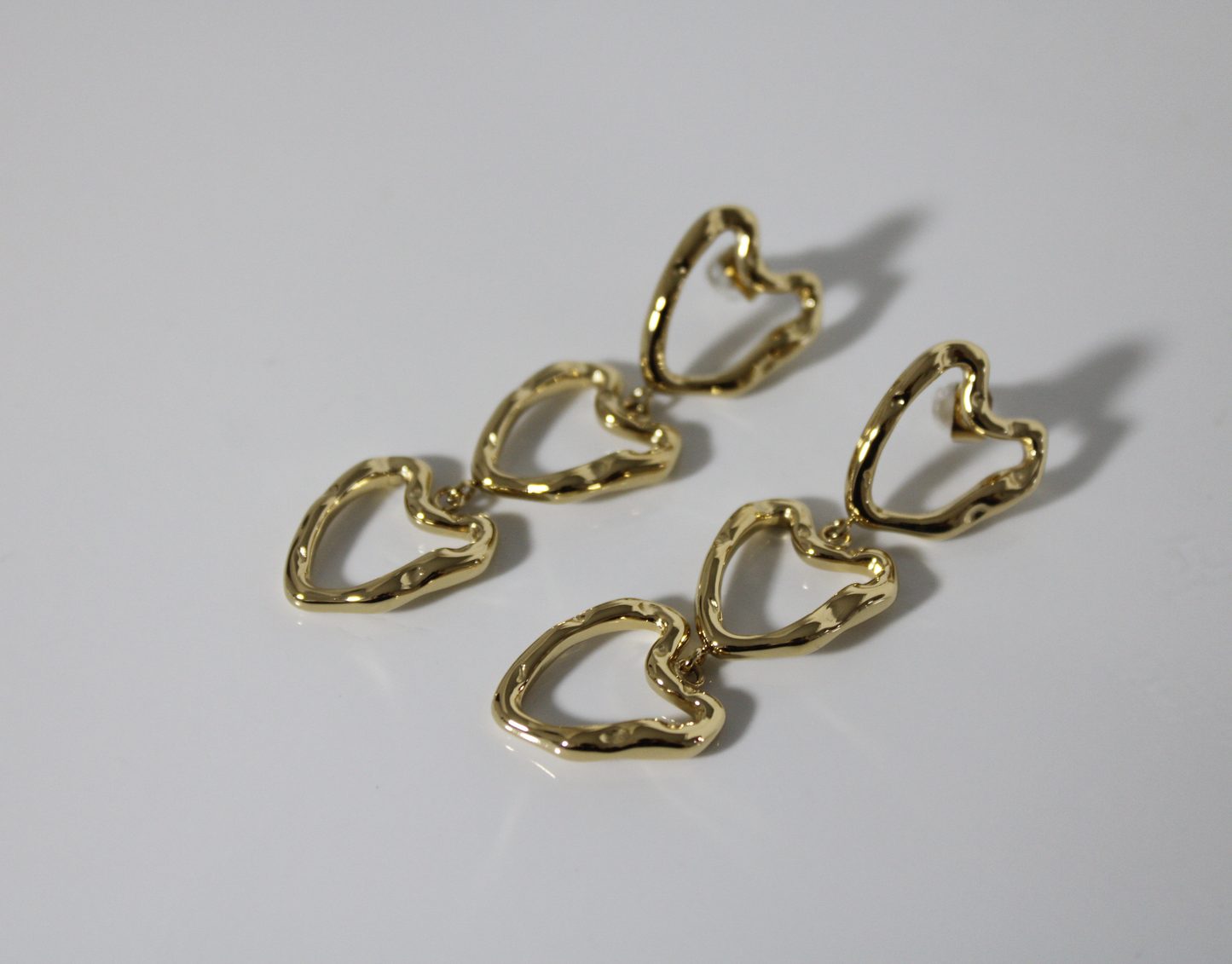 Aretes Calista dorados