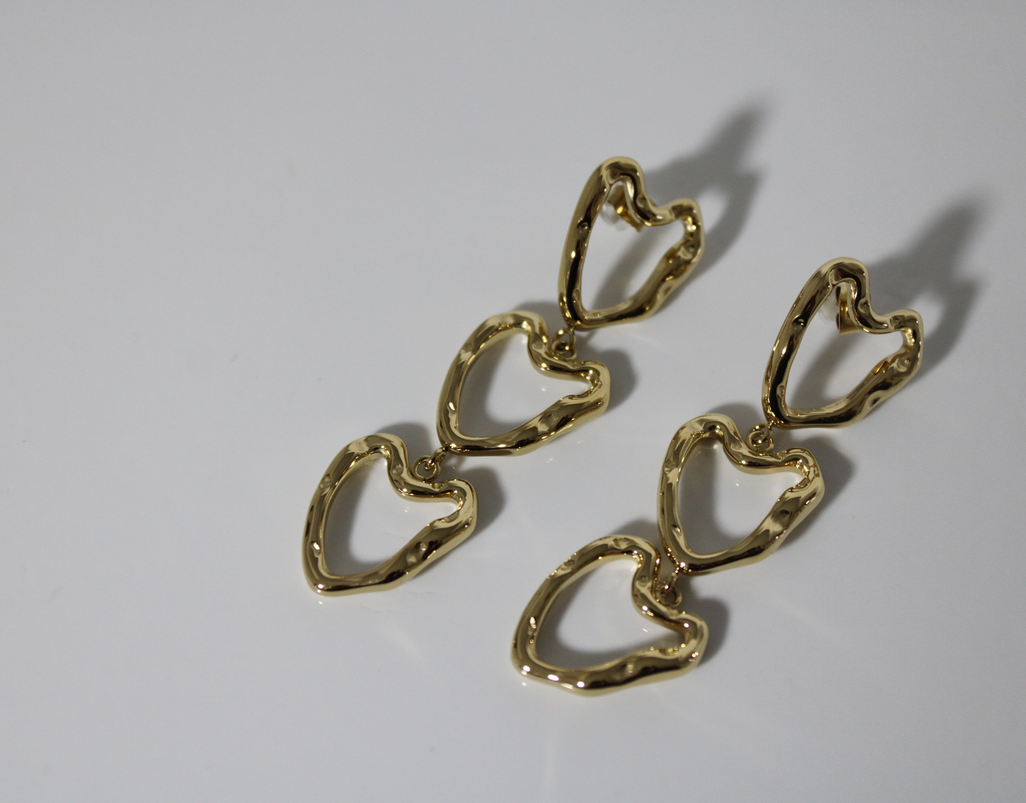 Aretes Calista dorados
