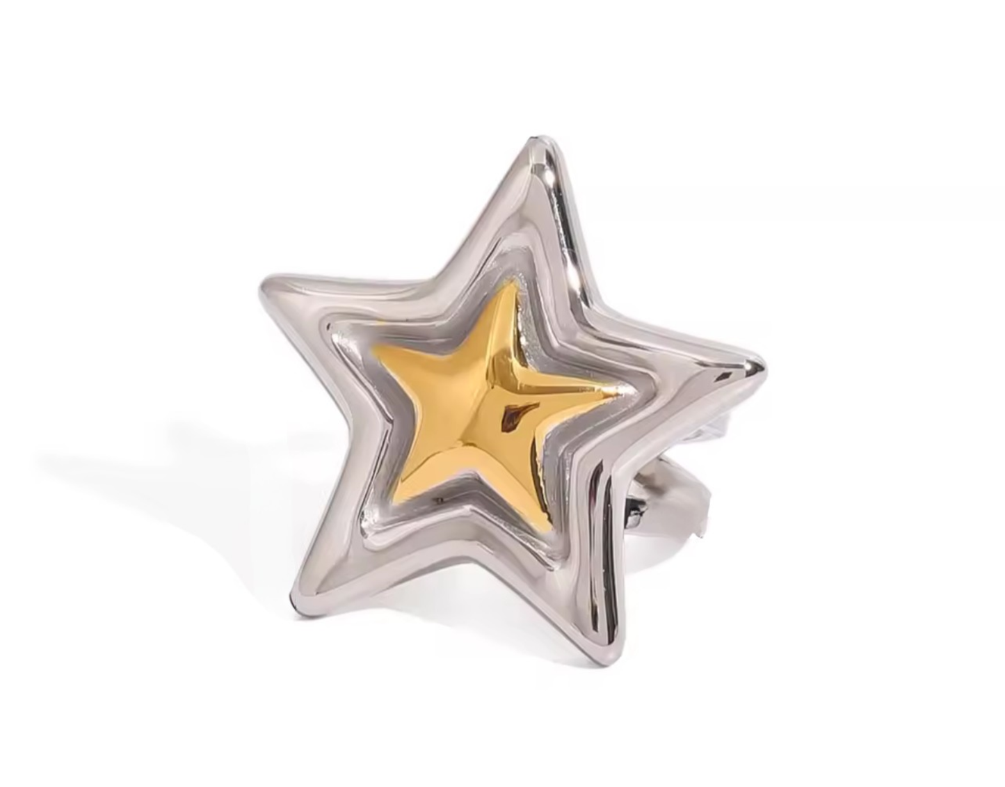 Anillo Stella bicolor