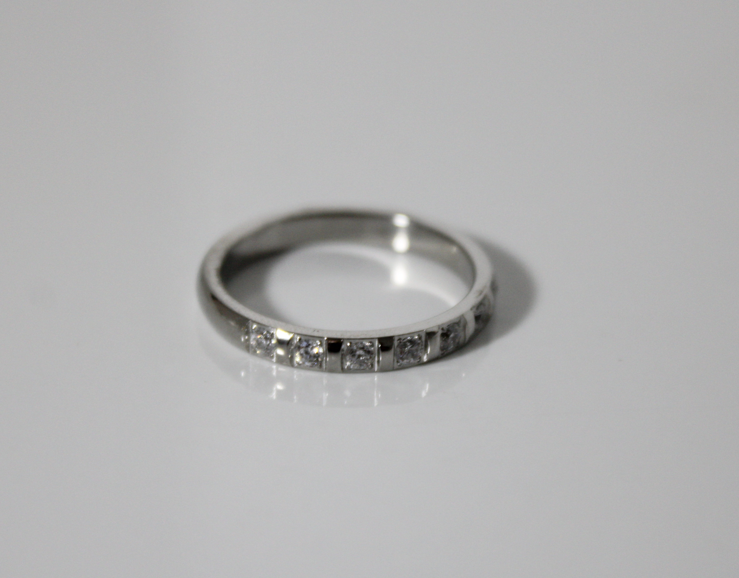 Anillo Névoa plateado