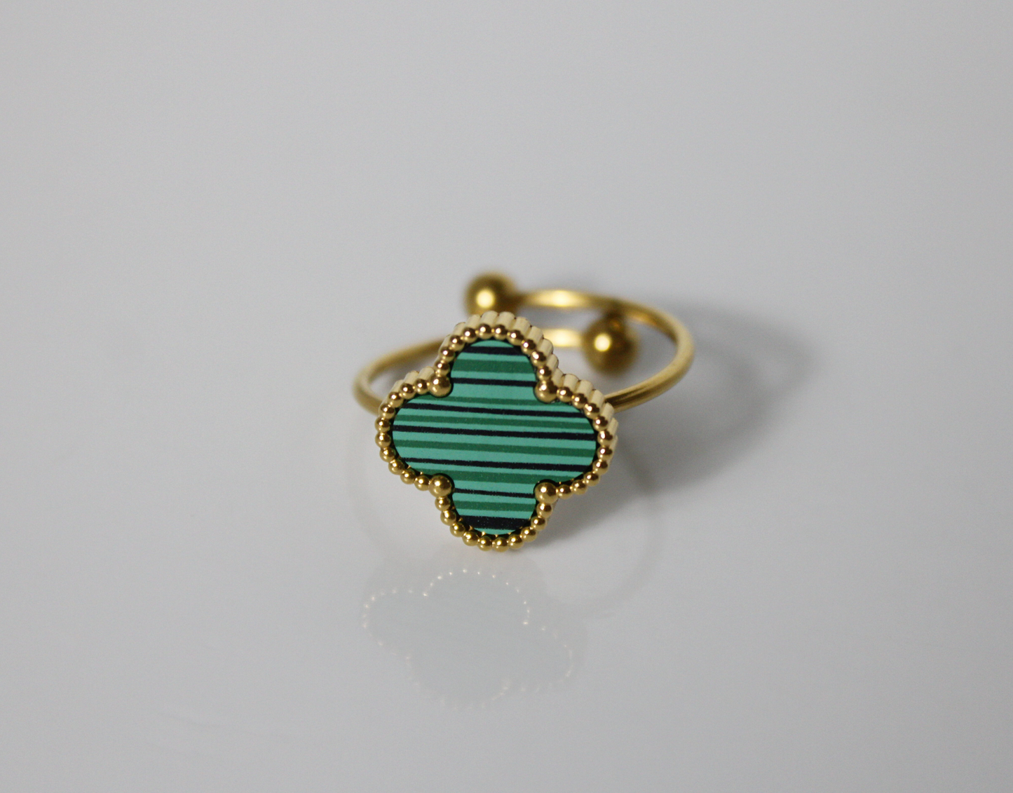 Anillo Maud verde
