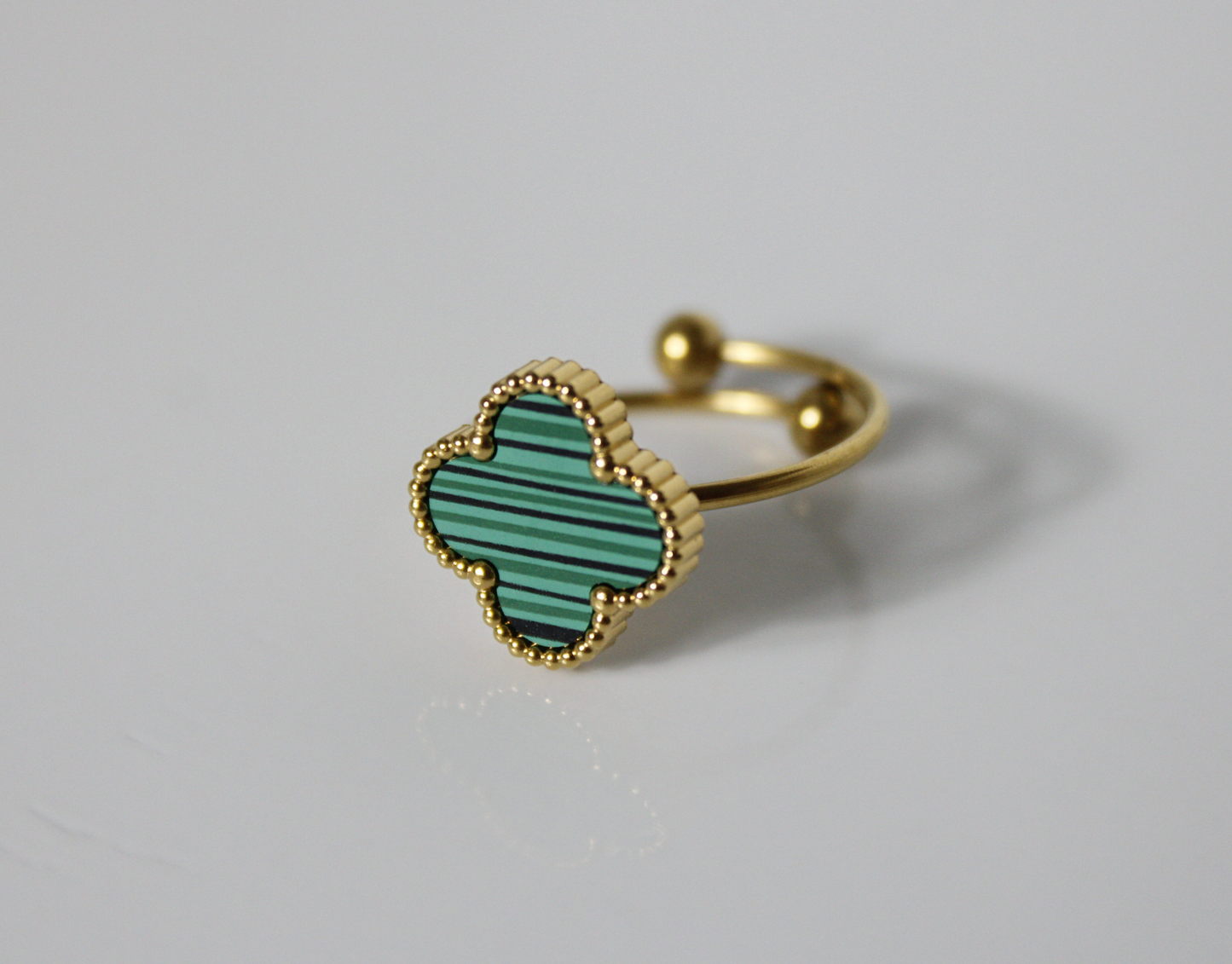 Anillo Maud verde