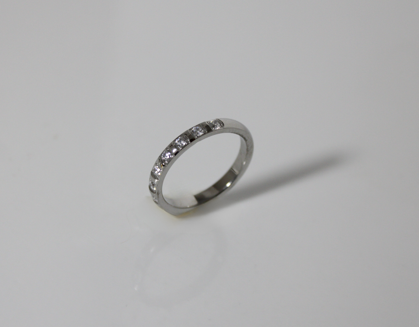 Anillo Névoa plateado