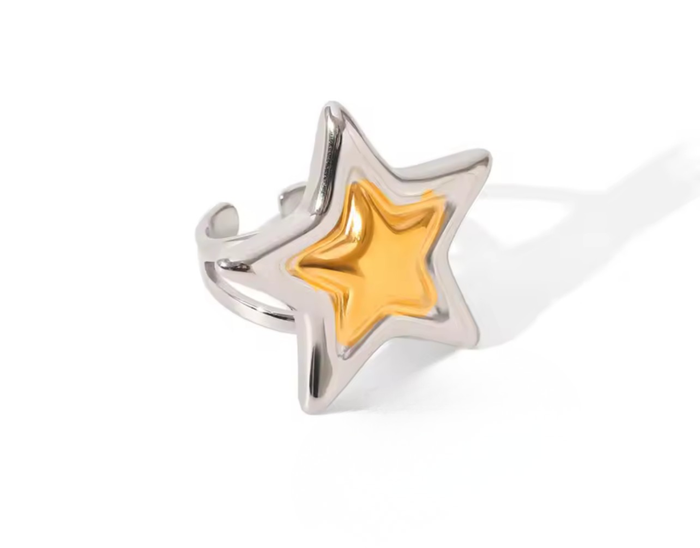 Anillo Stella bicolor