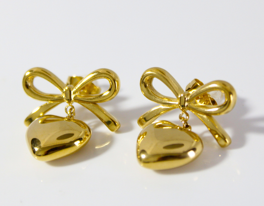 Aretes Affetto dorados