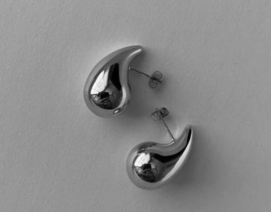 Aretes Regi plateados