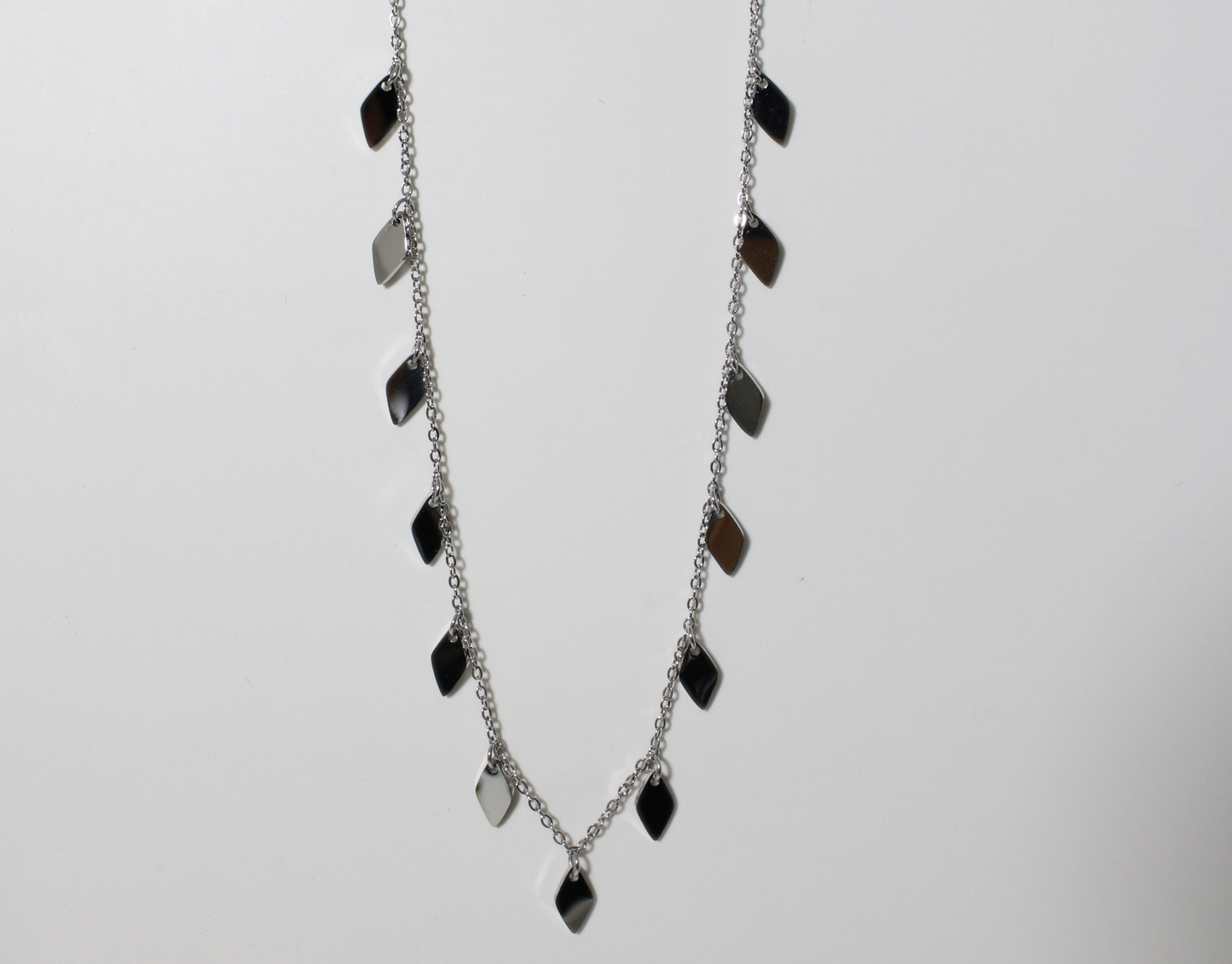 Collar Isolde plateado