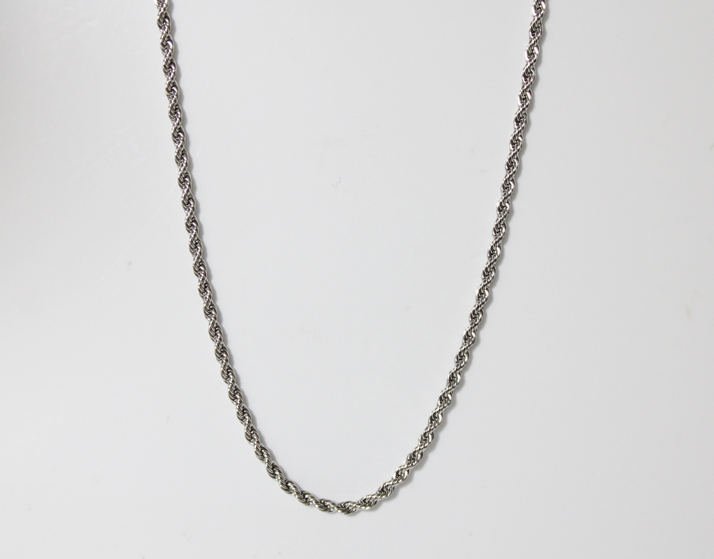 Collar Sahi plateado 2.5mm