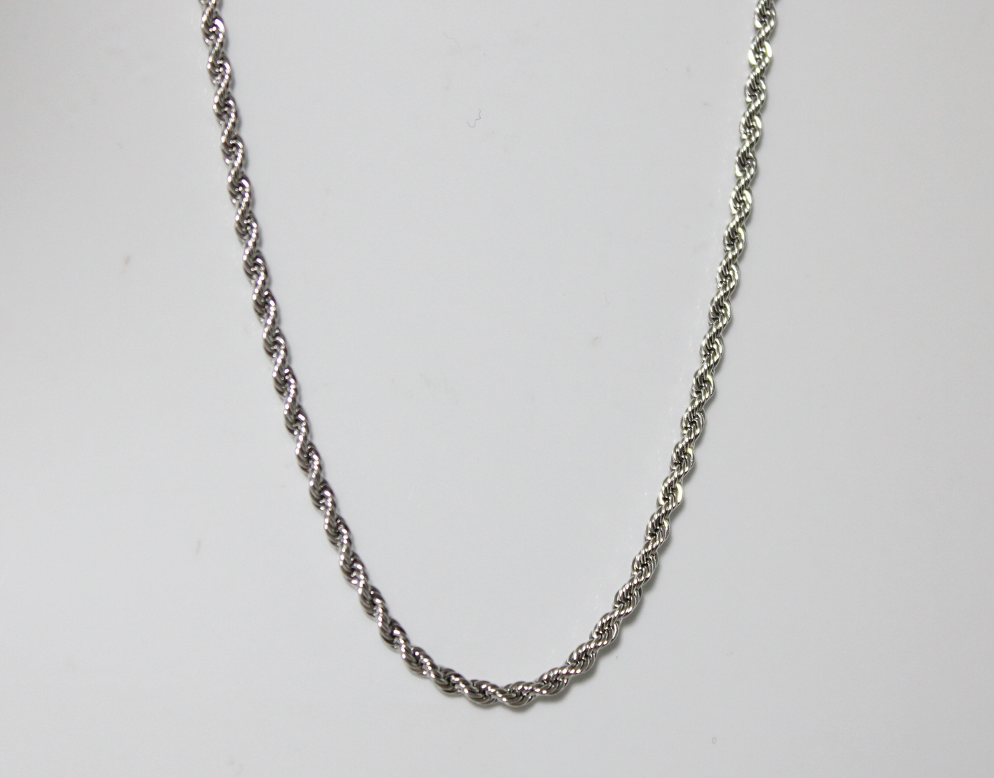 Collar Sahi plateado 2.5mm