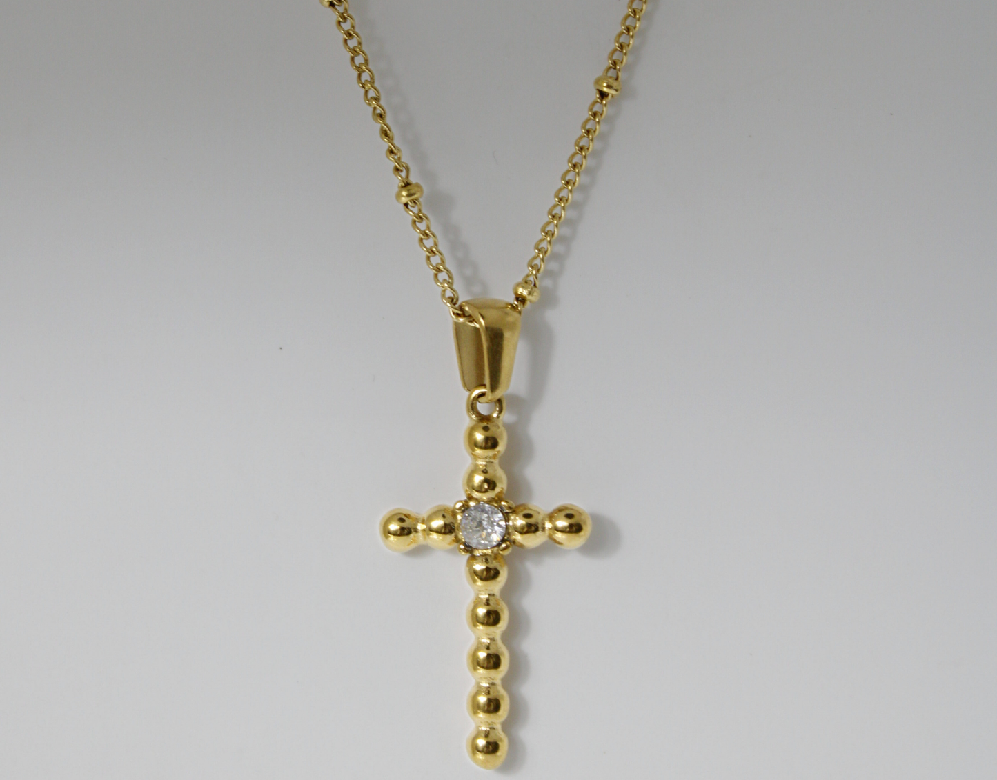 Collar Cruxia dorado