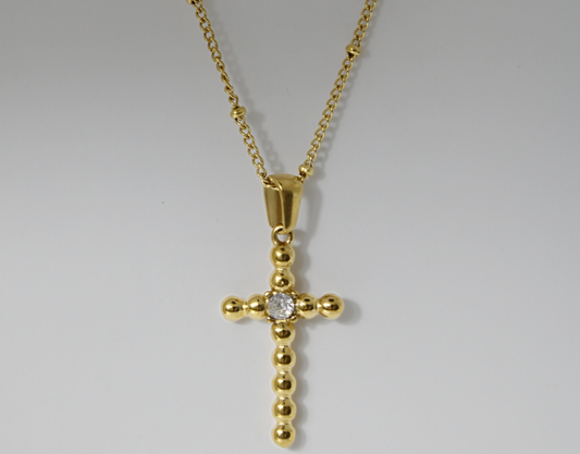 Collar Cruxia dorado